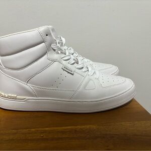 Coach Men's All-White Sneakers Size 9